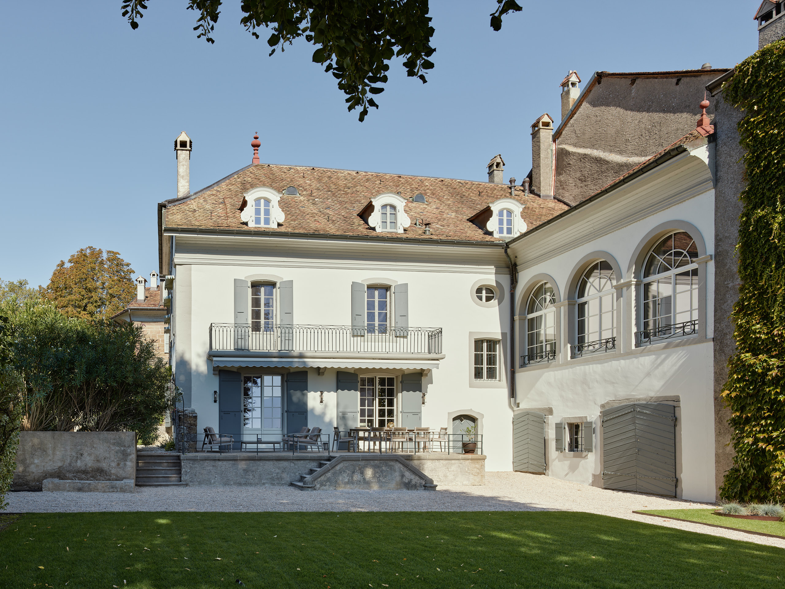 CORPUS · Renovation Maison à Coppet · Prises 09.2023